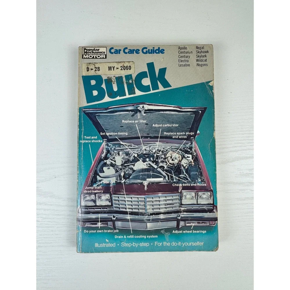 Popular Mechanics Buick Car Guide 1970-1980 Regal Electra LeSabre Repair Manual